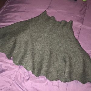 Grey Skirt- Wet Seal